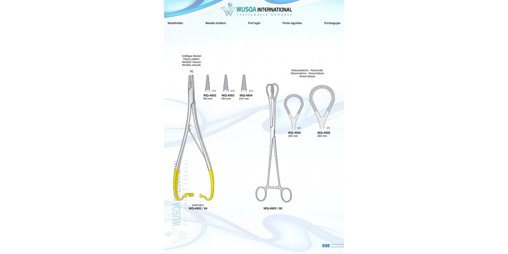 TC Needle Holders Forceps